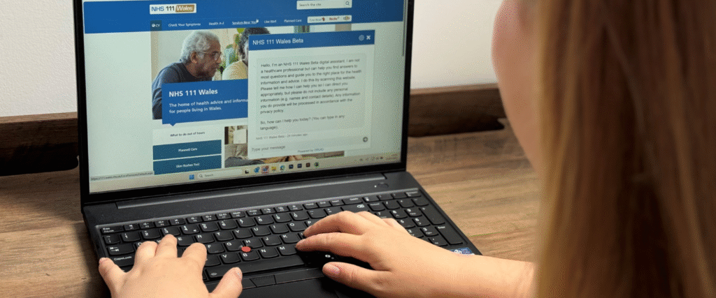 NHS 111 Wales website unveils new AI-powered virtual assistant